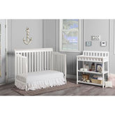 Cuna Madera Liberty Color Blanca